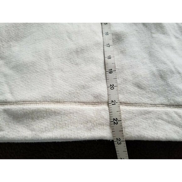 J.Crew Cowl Neck Long Sleeve Kangaroo Pocket Cream Wool Blend Top Sweater Sz XS - Picture 10 of 10